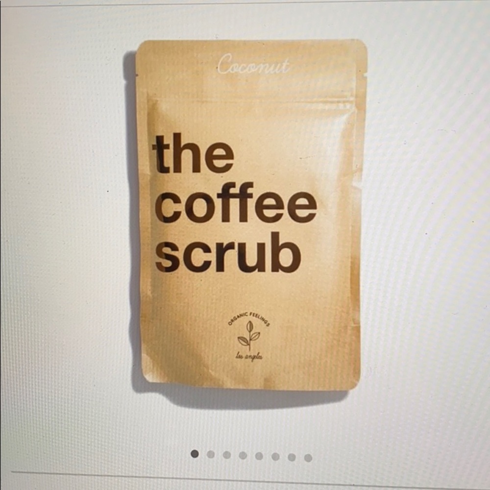 Organic feelings - coconut coffee scrub